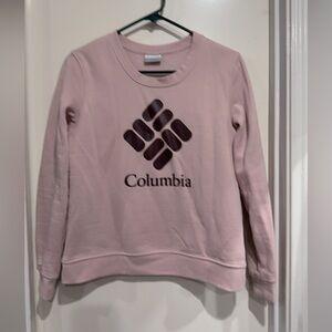 Columbia Light Pink Crewneck Sweatshirt